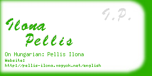 ilona pellis business card